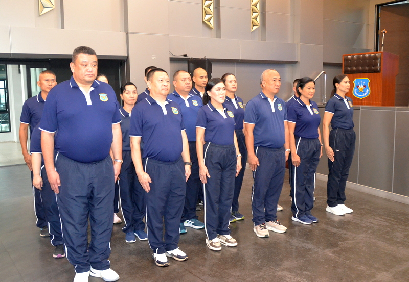 150 flag handing ceremony 2