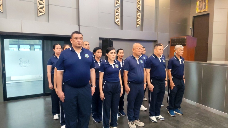 151 flag handing ceremony 2