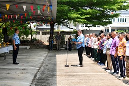 งานประเพณีสงกรานต์ โรงเรียนนายทหารชั้นผู้บังคับฝูง ประจำปี ๒๕๖๙